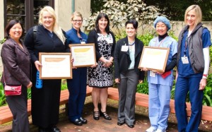 Pictured are the winners of UCSF's fifth Annual Sustainability Awards.