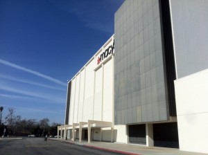 A photo of the previously-occupied Macy's at Laurel Plaza. 