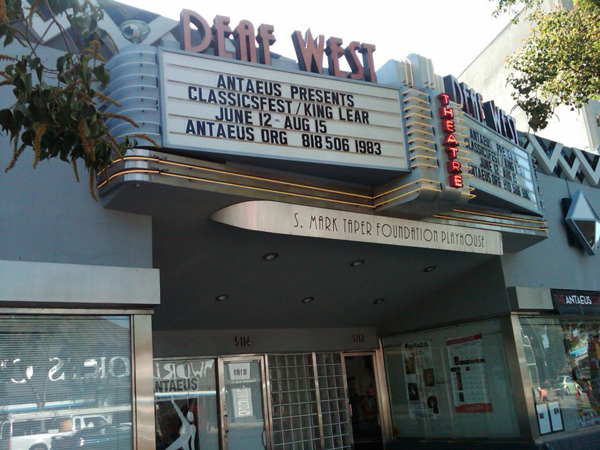 The Deaf West Theater on Lankershim Boulevard is a staple of the NoHo Arts Community.