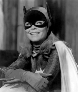 Yvonne Craig as Batgirl in 1967.