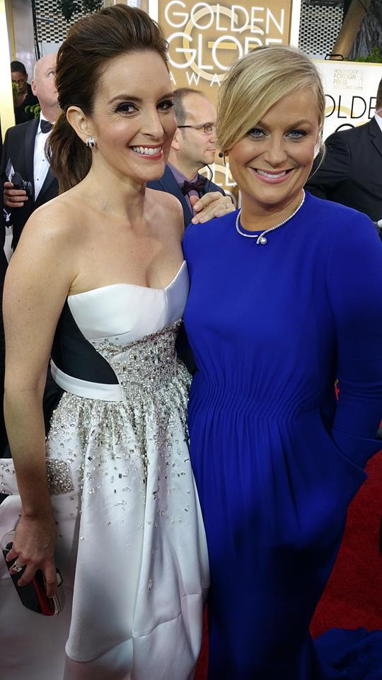 Tina Fey and Amy Poehler hosted the Golden Globe ceremony for the third consecutive time. 