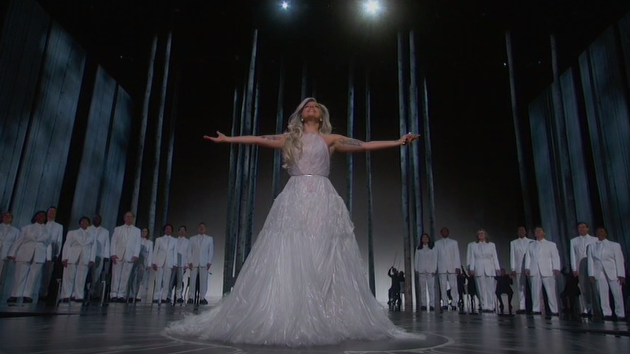 Lady Gaga brought down the house with her tribute to "The Sound of Music."