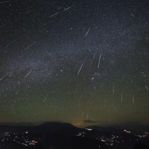 Image of Shooting Stars Provided By NASA