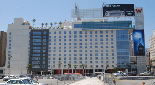 Bomb Threat At The W Hotel