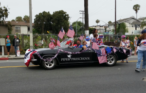 Multiple floats, cars, and businesses took part in the parade. Photo Courtesy @HappyMamaLA