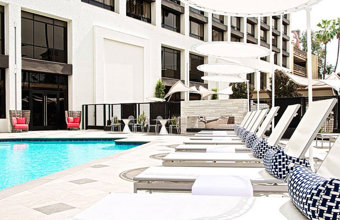 Beverly Hills Marriott Pool