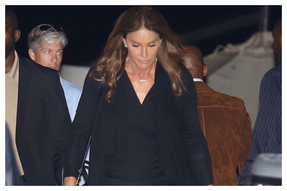 Caitlyn Jenner dresses up for a dinner in Malibu with friends and Naomi Watts