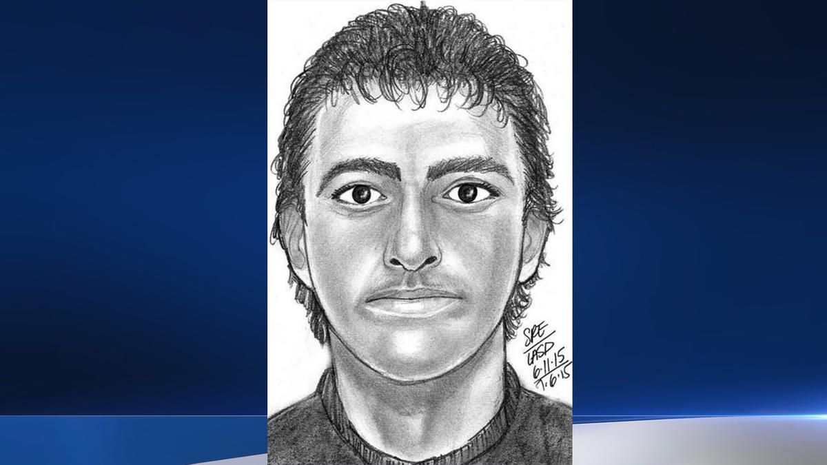West Hollywood attacker sketch