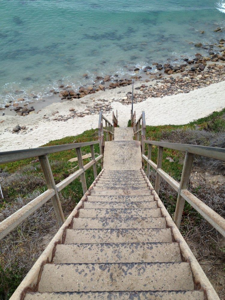 The Point Dume State Beach staircase in Point Dume State Park has long been in need of repair