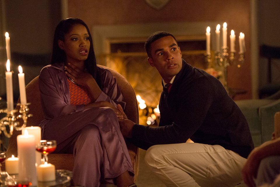 Zayday (Keke Palmer) and Earl (Lucien Laviscount) on "Scream Queens." Photo courtesy of FOX/Steve Dietl. 