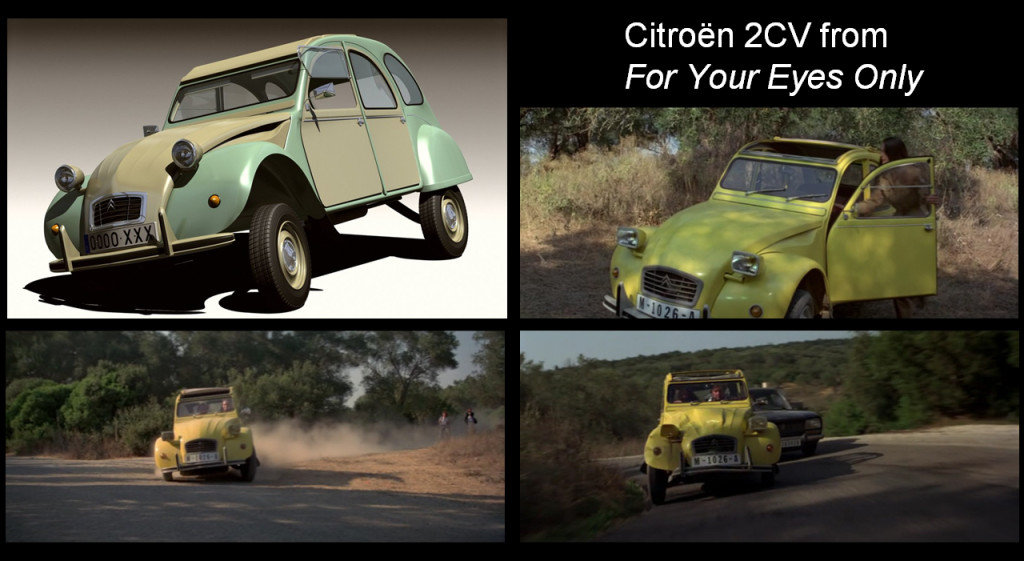 Citroën 2CV from For Your Eyes Only