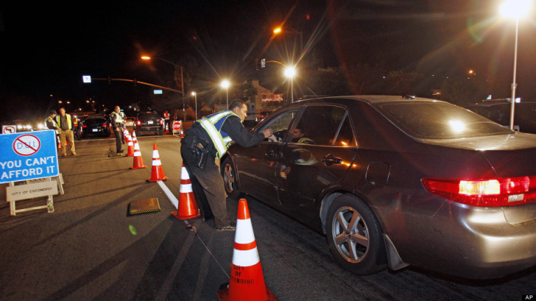 DUI-Driver’s License Checkpoint In Santa Monica