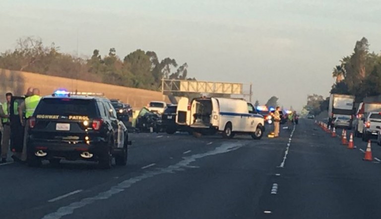 Wrong-Way Crash Near Freeway Leaves 1 Person Dead