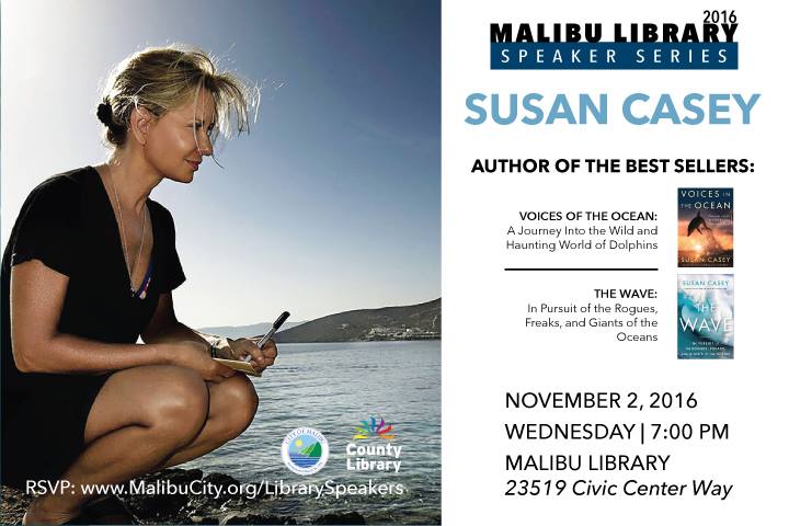 Malibu Library Speaker Series Susan Casey