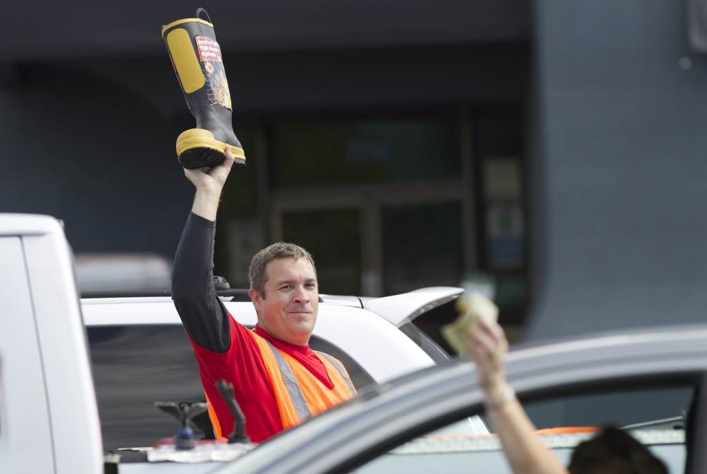 Malibu Firefighters Ask For Fill The Boot Donations Fill The Boot Donation Drive Malibu
