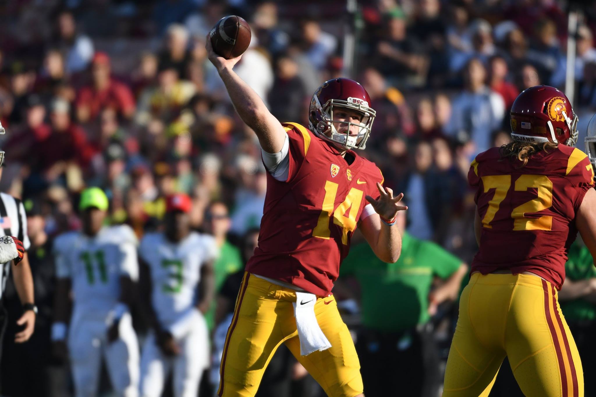 USC Upsets No. 4 Ranked Washington