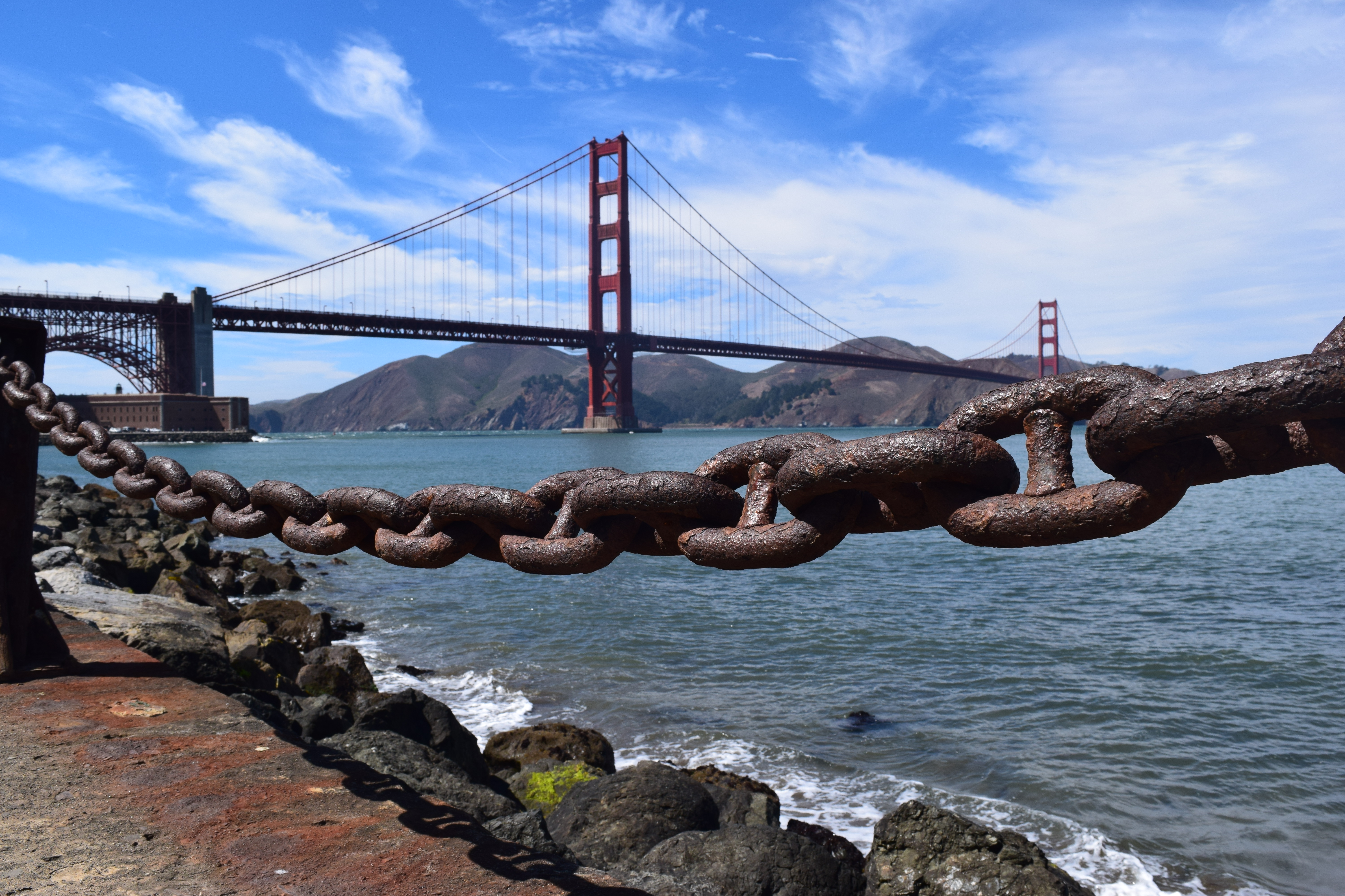 Up Close With San Francisco The Golden Gate Bridge