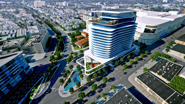 Rick Caruso’s Residential Tower Reduced For Committee Approval