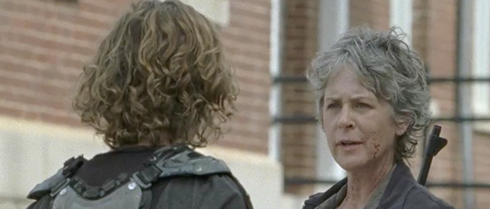 Carol (Melissa McBride) learned the harsh truth about Negan, Alexandria and The Saviors in this week's episode.