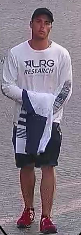 Image of suspect BHPD is searching for.