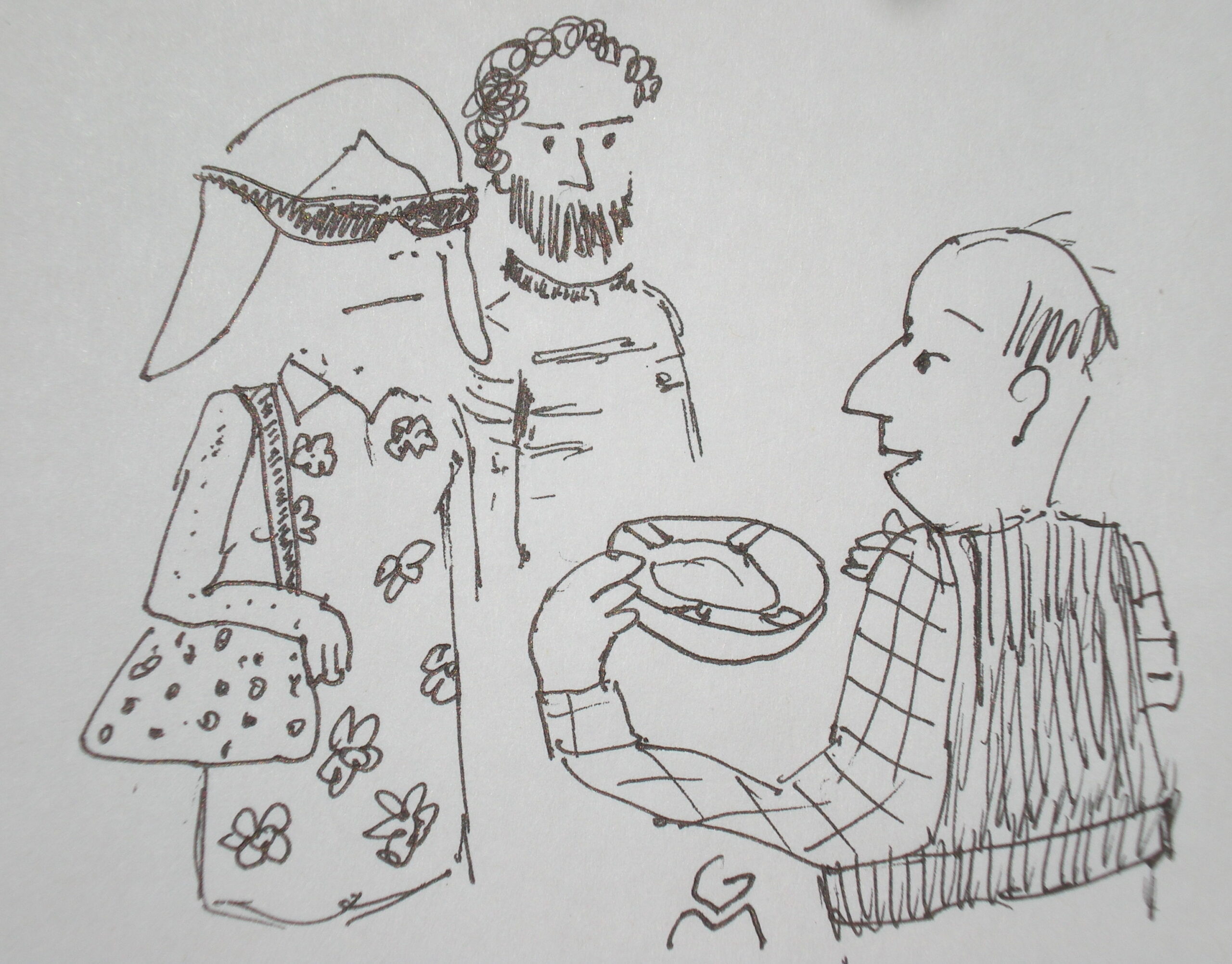 John Steinbeck Schlepped Here