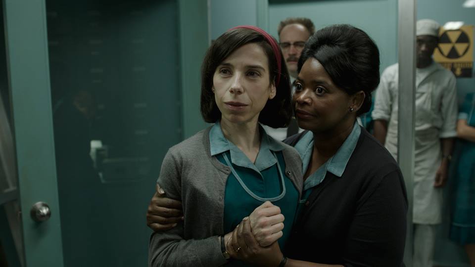 Octavia Spencer and Sally Hawkins