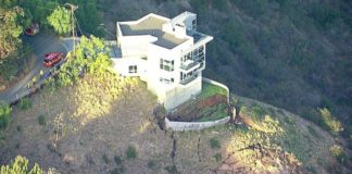 Multimillion-Dollar Home At Risk Of Slipping Off Cliff