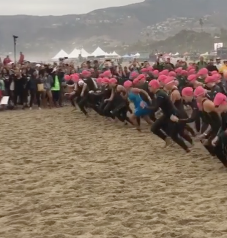 Athletes Host Triathlon For Childhood Cancer