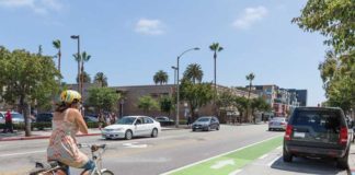 Green Bike Lanes, 17th Street Safety Project