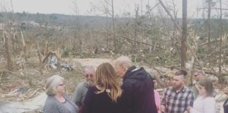 President Trump Visits Alabama Tornado Victims