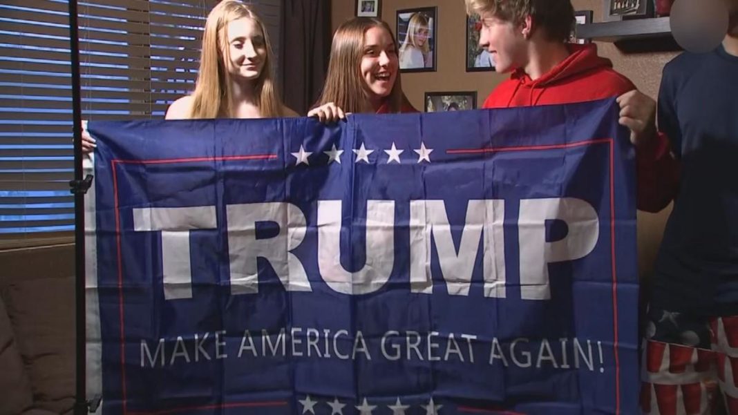Students In Trump Gear