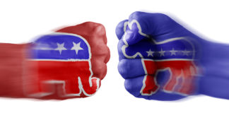 Support And Opposition For Trump In Santa Monica