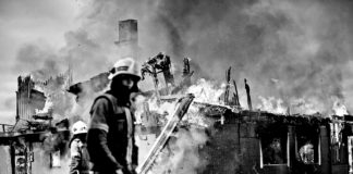 Garage Fire In Studio City