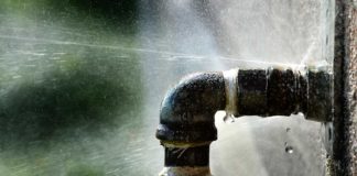 Water Pipes Burst In Sherman Oaks