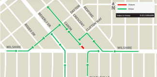 Closures In Beverly Hills Due To Metro Line Expansions