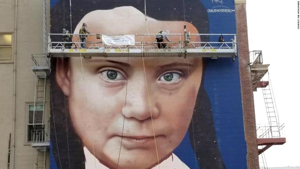 Greta Mural