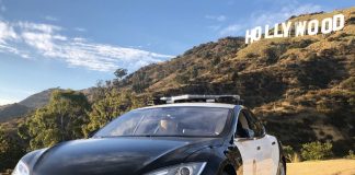 LAPD Hollywood Division Tests Tesla Model S