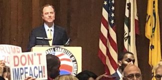 Adam Schiff Booed By Protesters