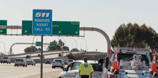 Caltrans Driver Injured On 10 Freeway