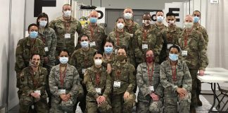 U.S. Army National Guard Delivers Supplies And Food