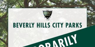 Beverly Hills City Parks Temporary Closing