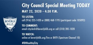 Beverly Hills Discusses Amending California Health Order