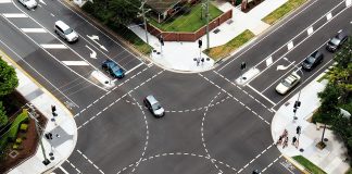 Automated Pedestrian Crosswalk Signals In Beverly Hills