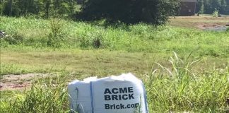 ACME Bricks Delivered To Protest Sites