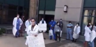 Random Man Challenges Black Lives Matter