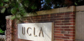 Flooding In Westwood From Water Line Break Near UCLA