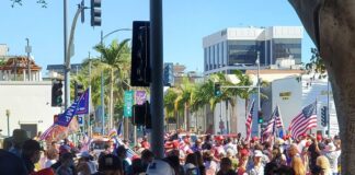 Police Investigate Suspicious Package At Trump Rally