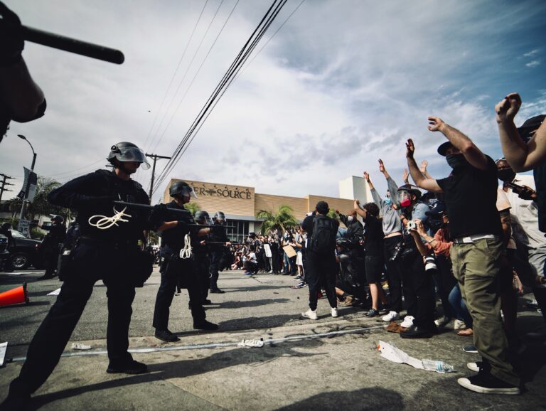 Protesters Injured At Third Street Protest