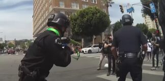 LAPD Shoots Man In Groin During June Protest