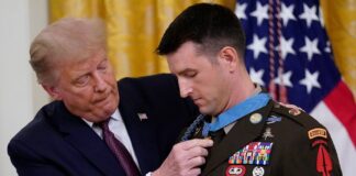 President Trump Awards Congressional Medal Of Honor